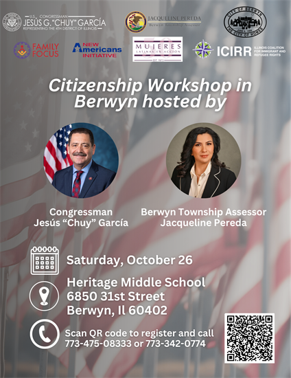 Citizenship workshop in Berwyn